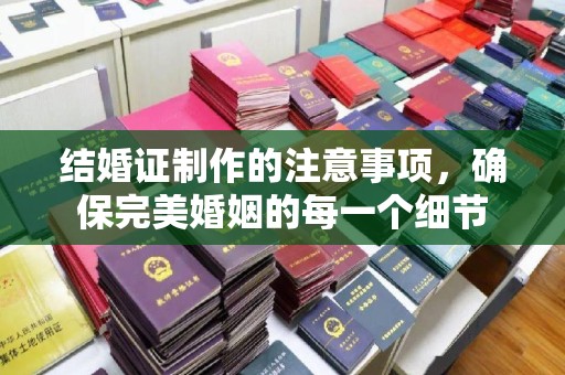 海阳结婚证制作的注意事项，确保完美婚姻的每一个细节