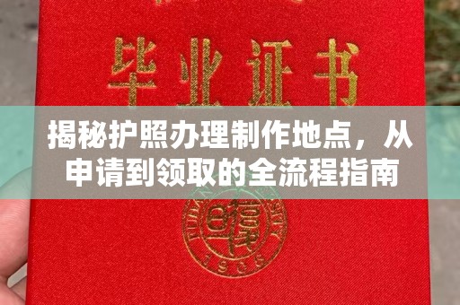 海阳揭秘护照办理制作地点，从申请到领取的全流程指南