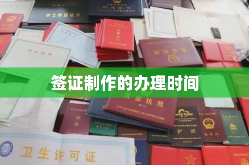 海阳签证制作的办理时间